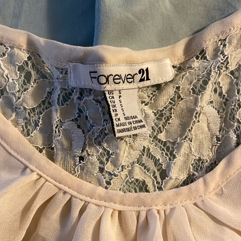 Lacey little tank top